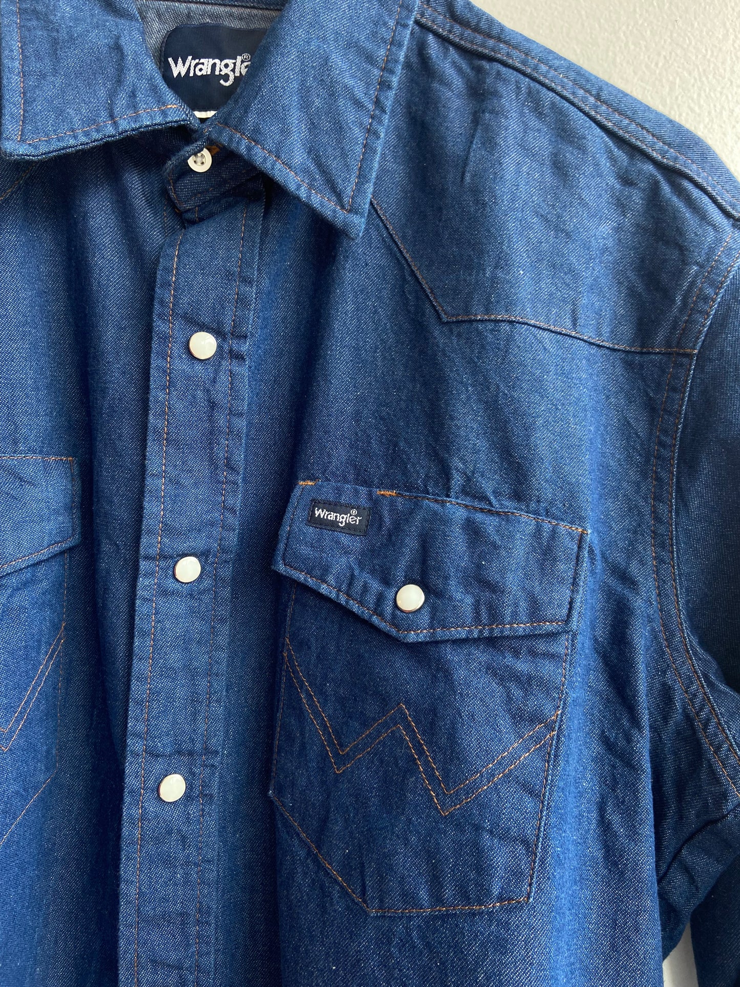 Wrangler Denim Button-up SS1-2