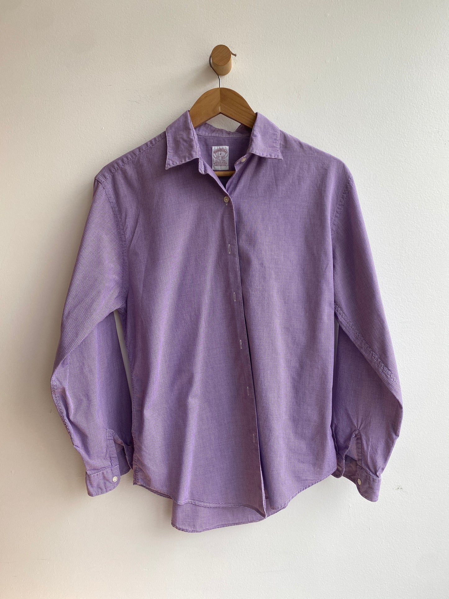 Lilac Brooks Brothers button-up SS2-3
