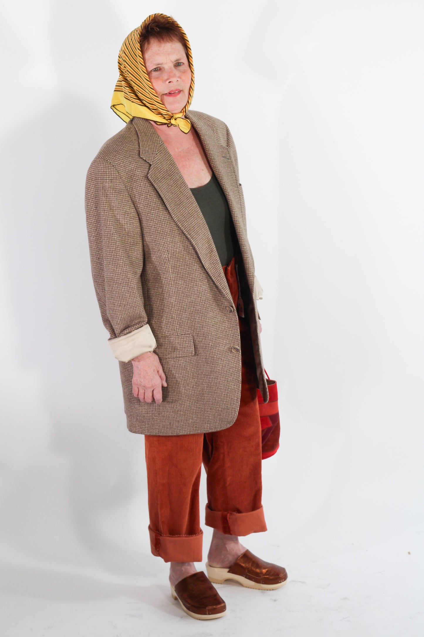 rosa mosa clog bronze metallic