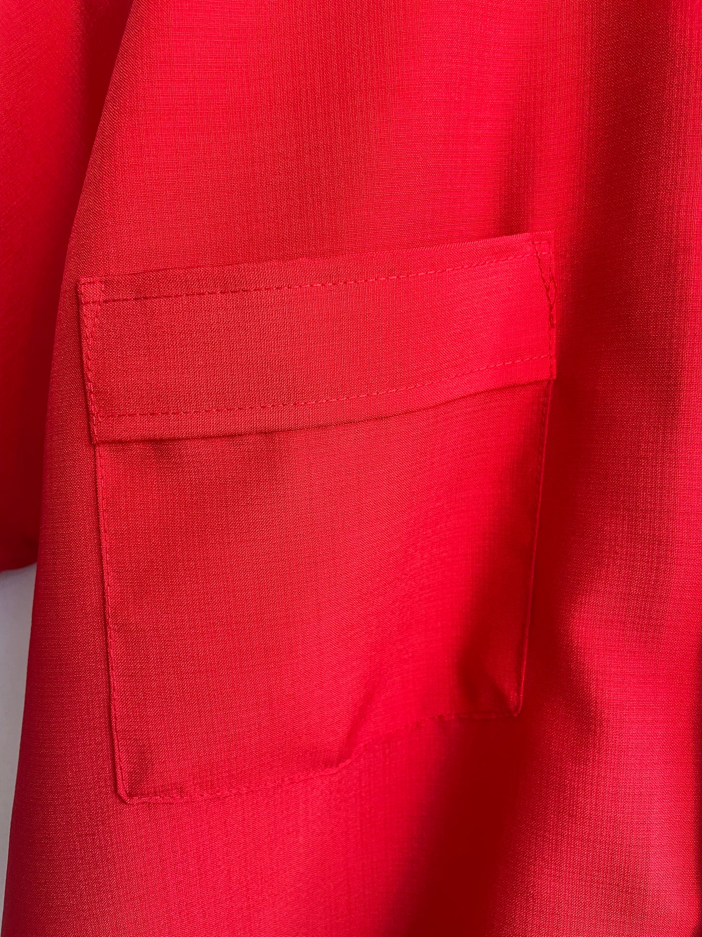 Red Van Heusen Button-Up SS2
