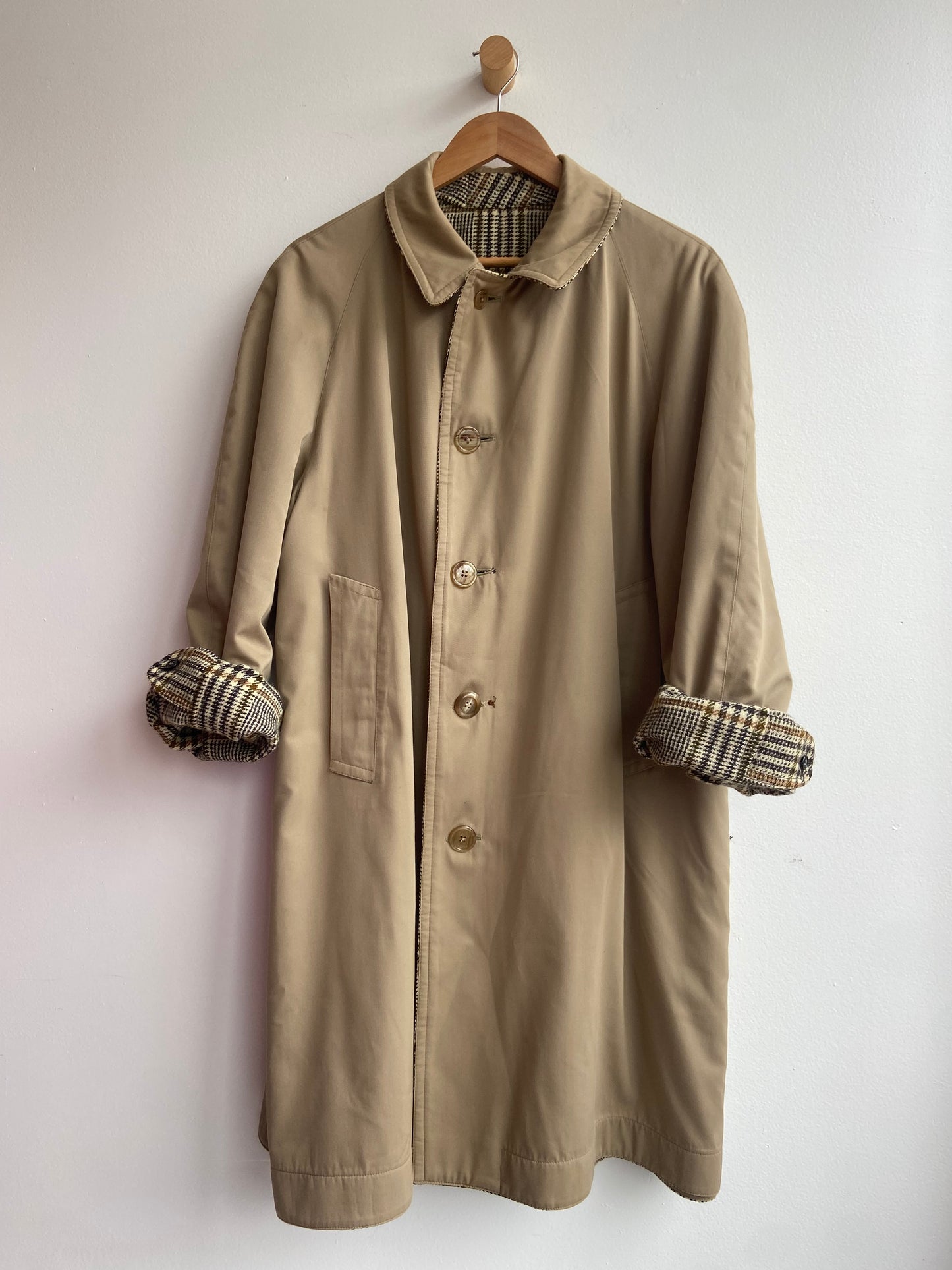 Wool-Lined Reversible Trench SS1-2