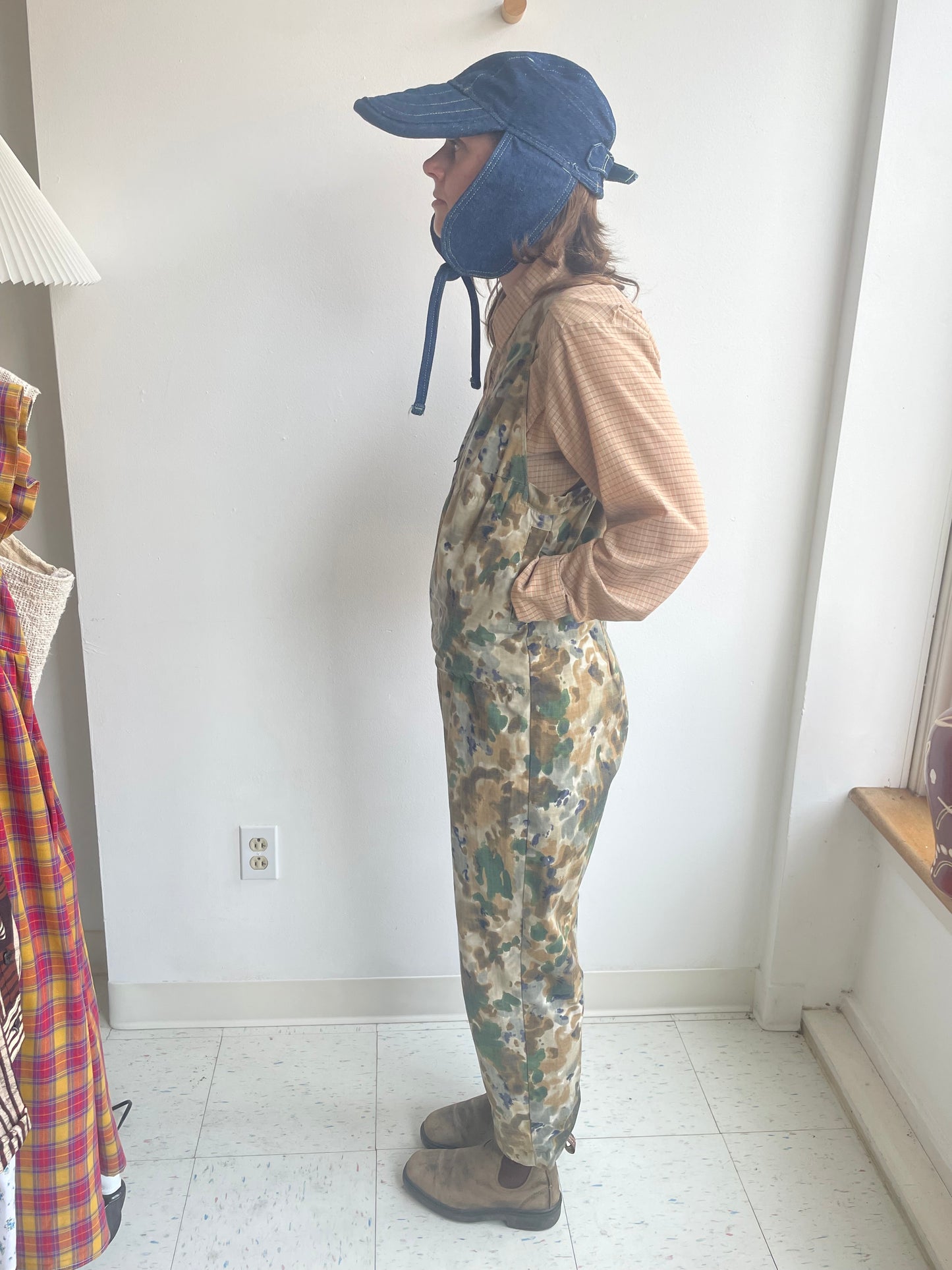 Camo tree stand Rachel Comey jumpsuit SS1-2