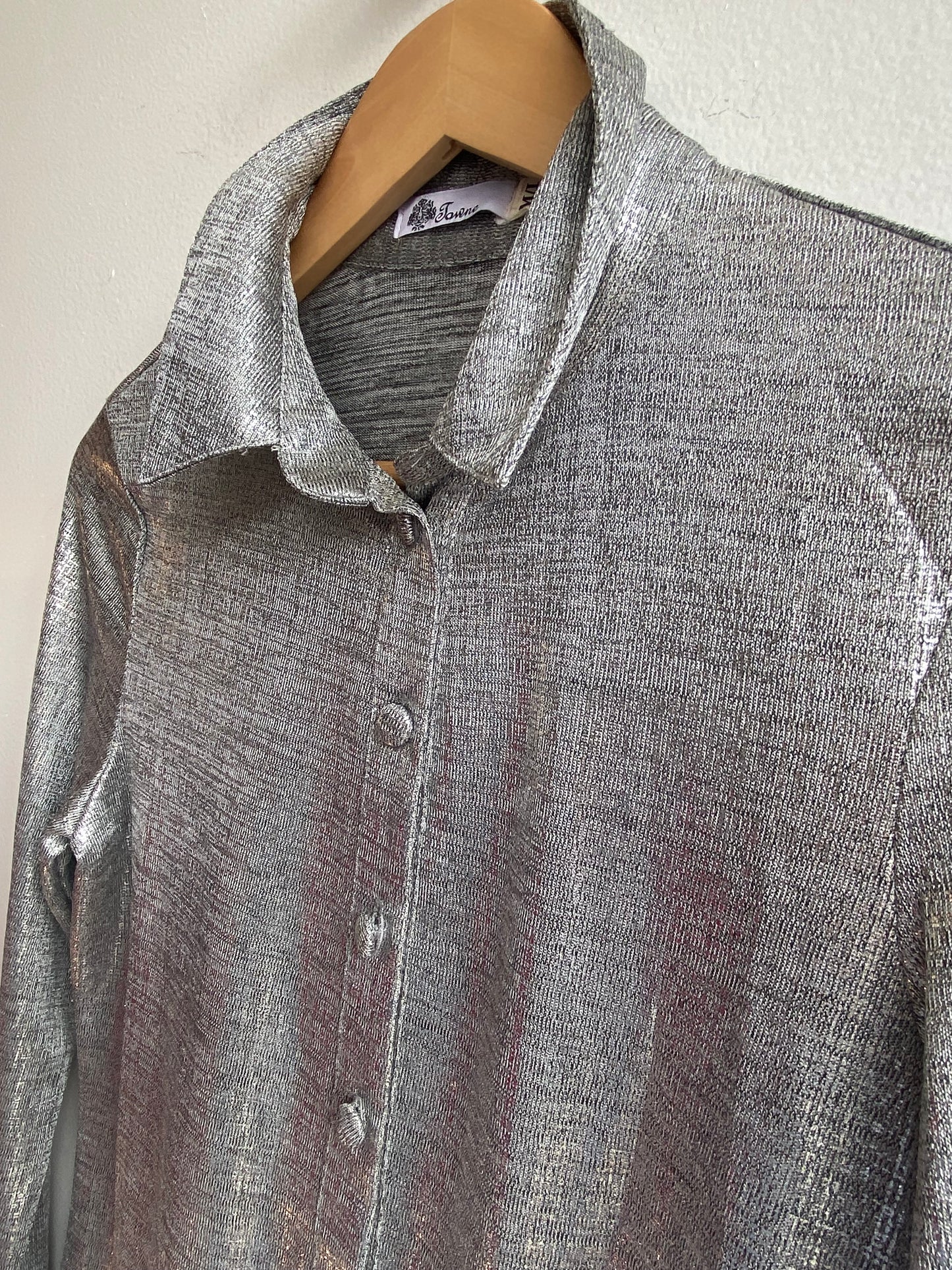 Silver Button-up SS1