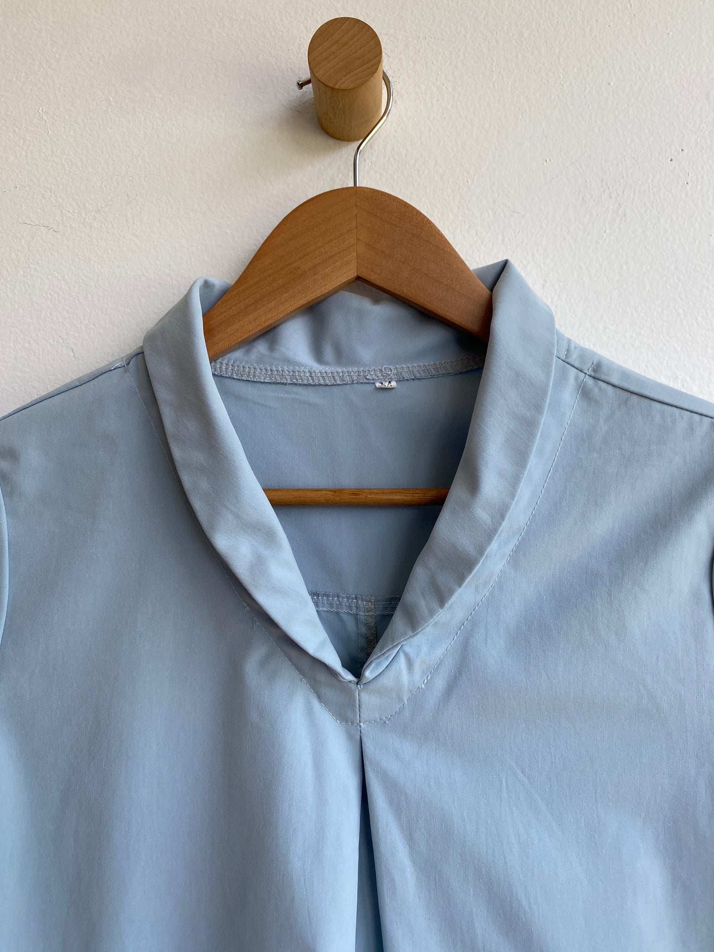 Powder blue mini dress SS1
