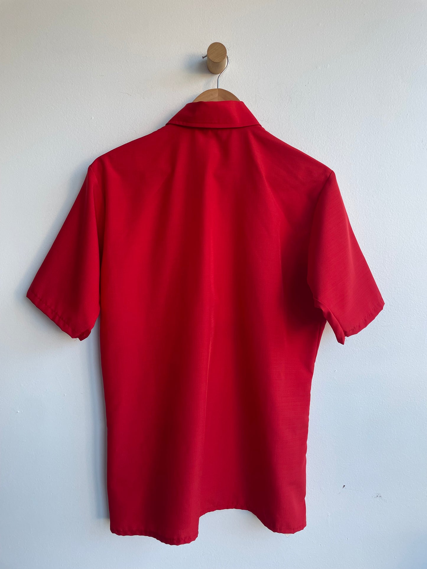 Red Van Heusen Button-Up SS2