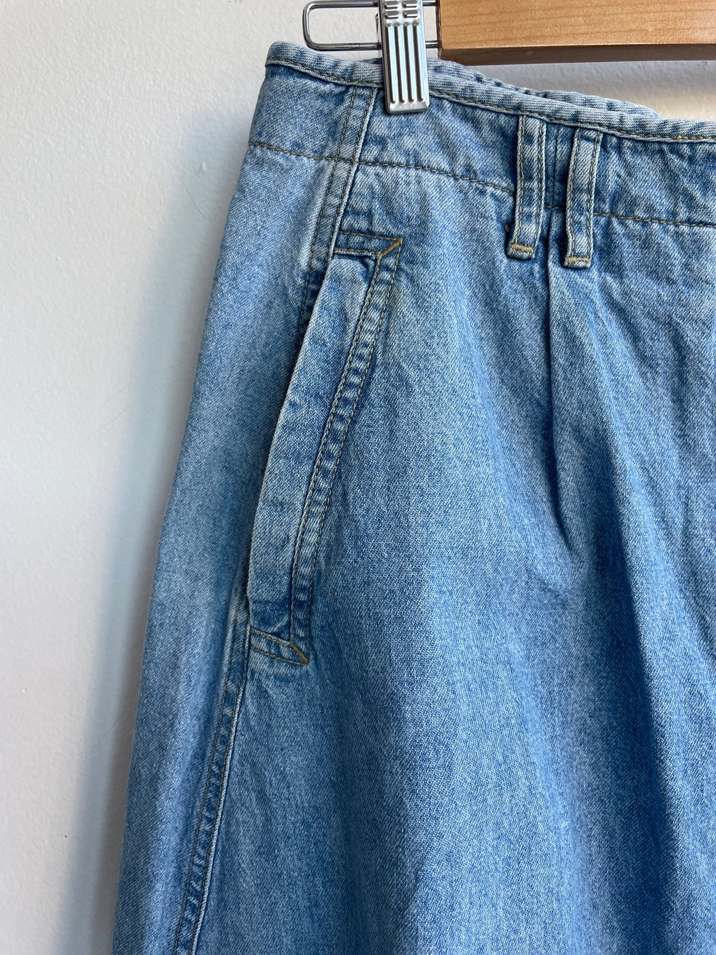 Full-length Denim Skirt SS2