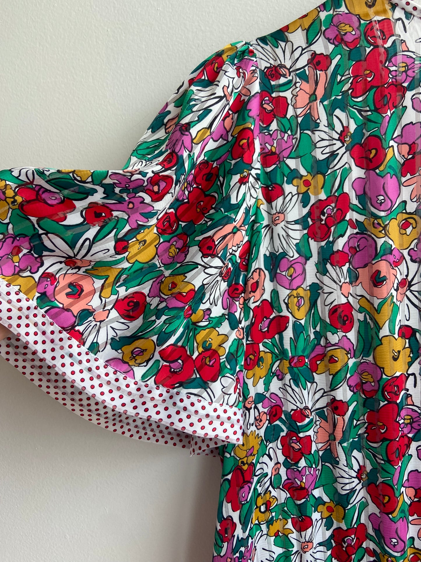Diane Freis Garden Flapper Dress with a Drop-back Neck SS1-3