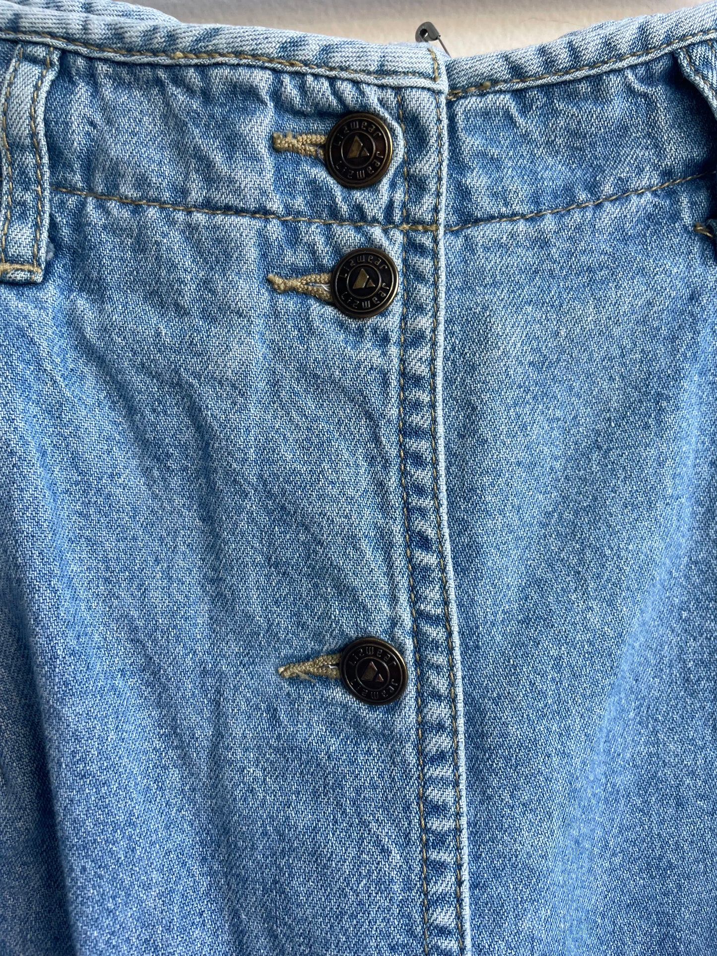 Full-length Denim Skirt SS2