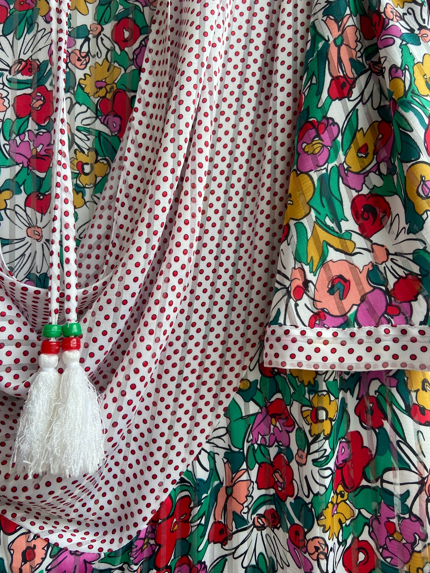 Diane Freis Garden Flapper Dress with a Drop-back Neck SS1-3