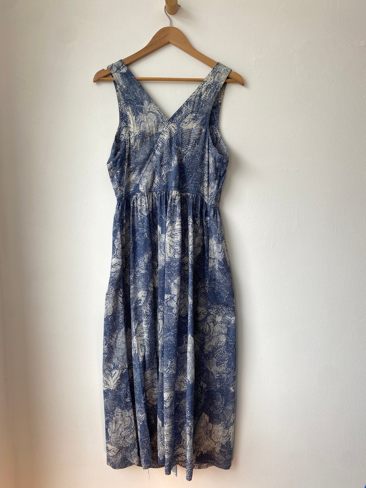 Sleeveless floral summer maxi dress SS1-2