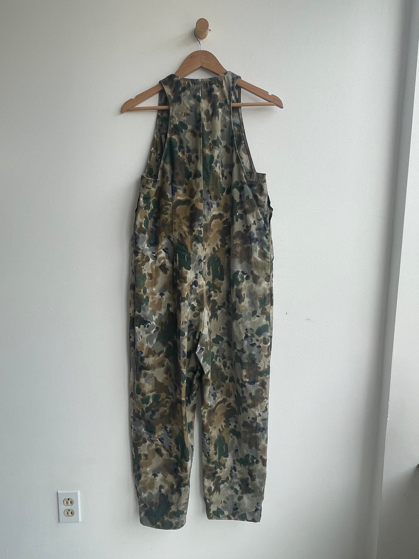 Camo tree stand Rachel Comey jumpsuit SS1-2