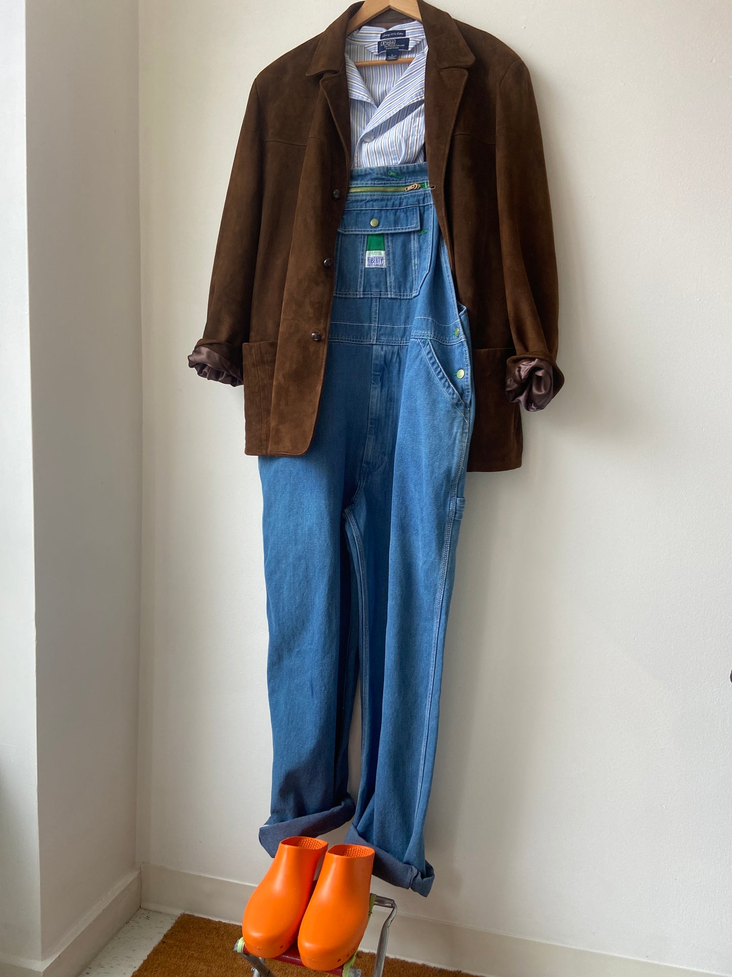 Vintage denim overalls SS 2-3