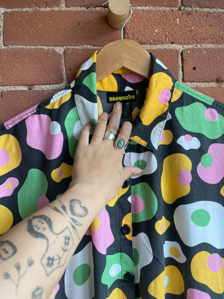 Noo Works Button Down Egg Dress SS3