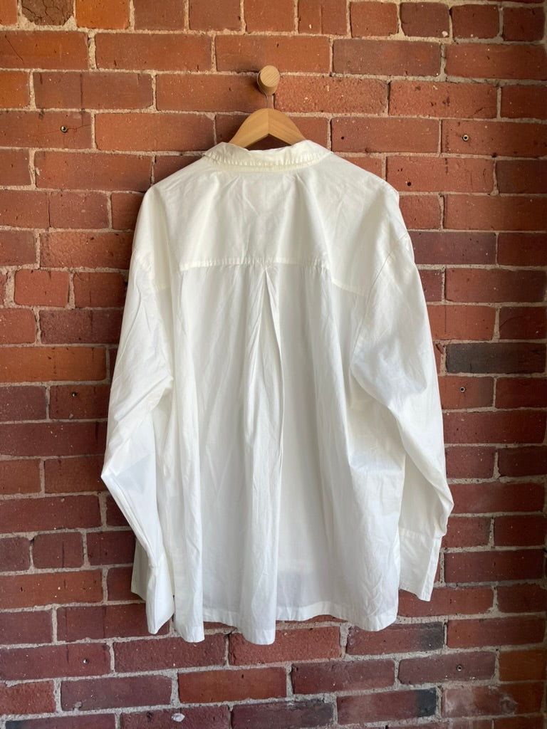 Half Button Up Top NWT SS3