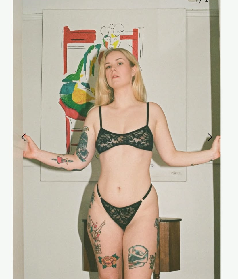 Elyse On Mars Bow Bralette