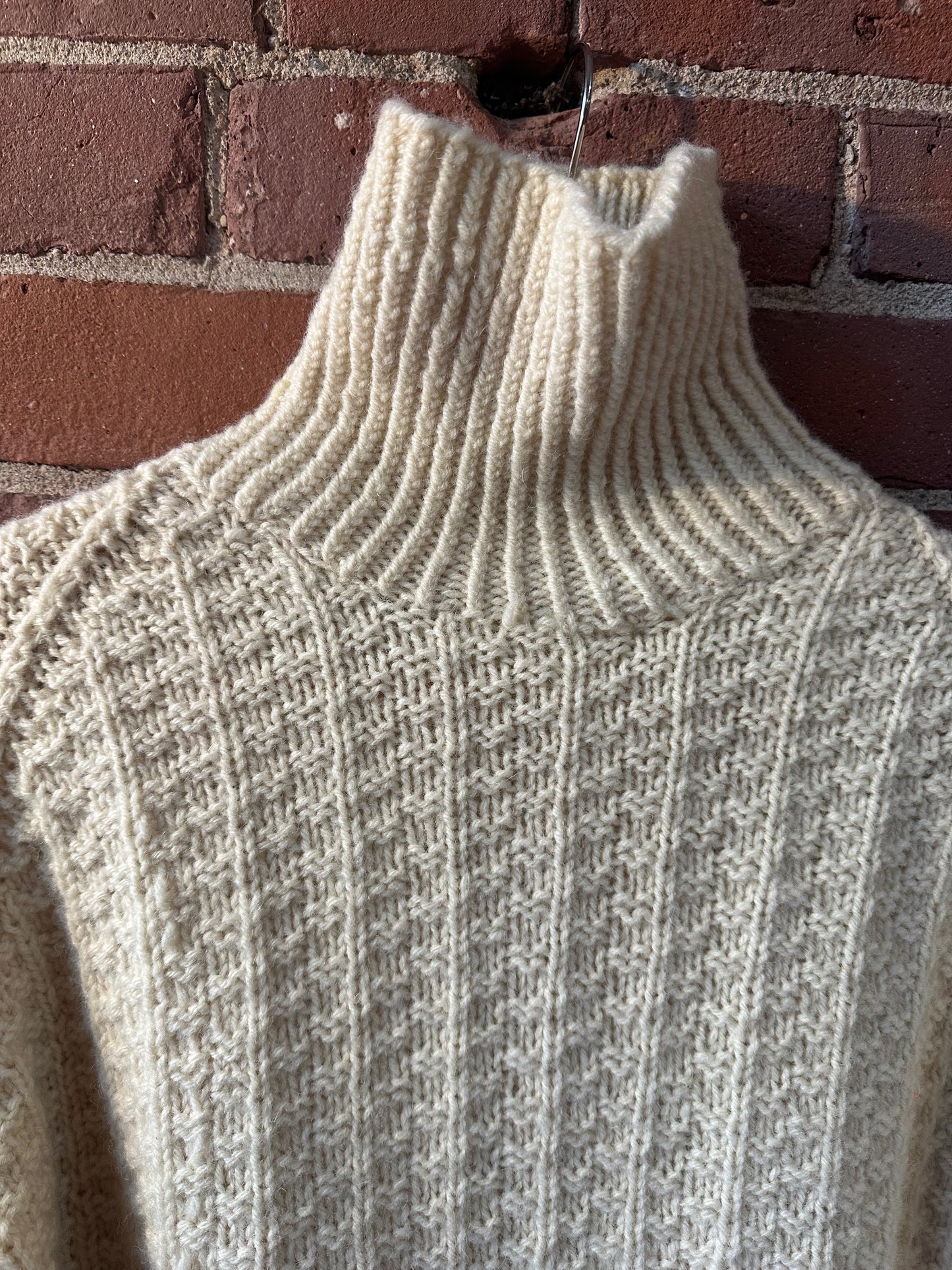 Vintage turtleneck fisherman's sweater SS 1-2