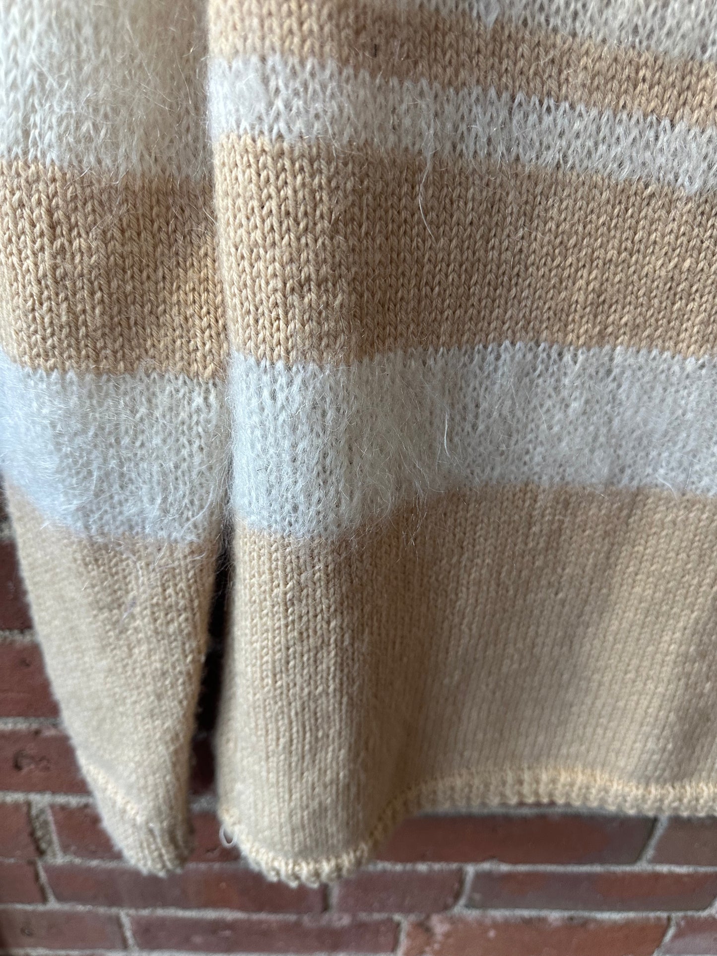 Hand knit mohair sweater SS 1