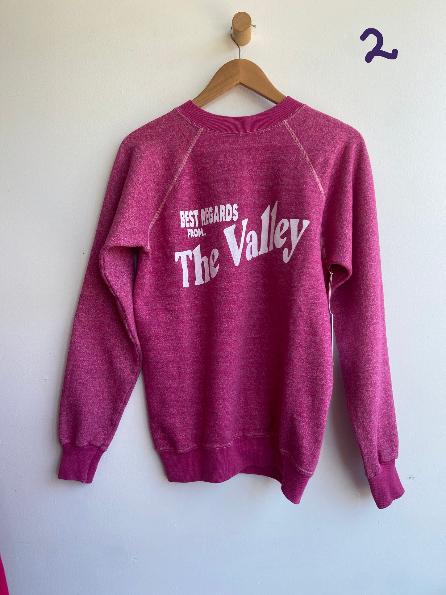 Best Regards from The Valley sweatshirt pink SS 1-3