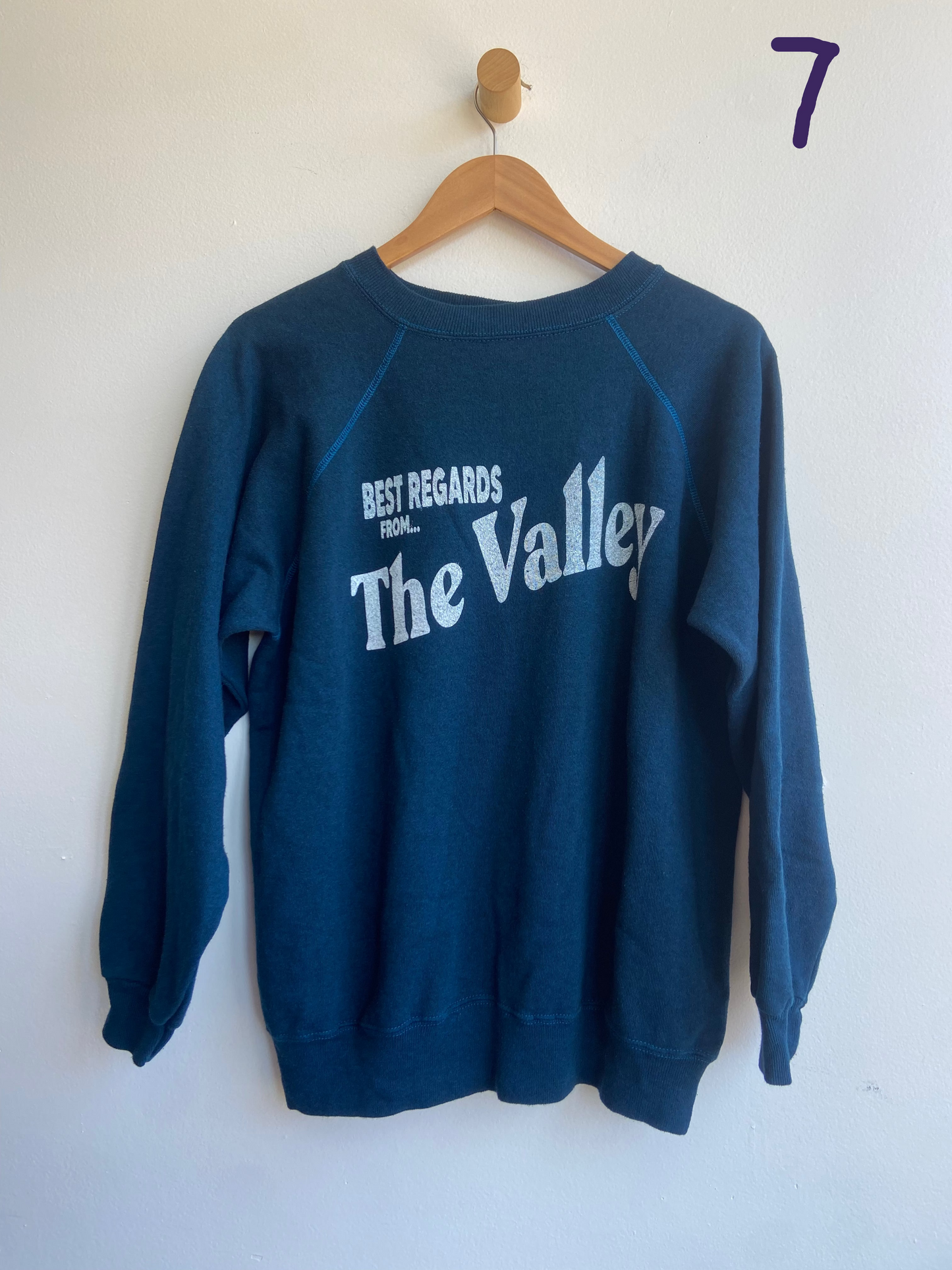 Best Regards from The Valley sweatshirt navy SS 1-3