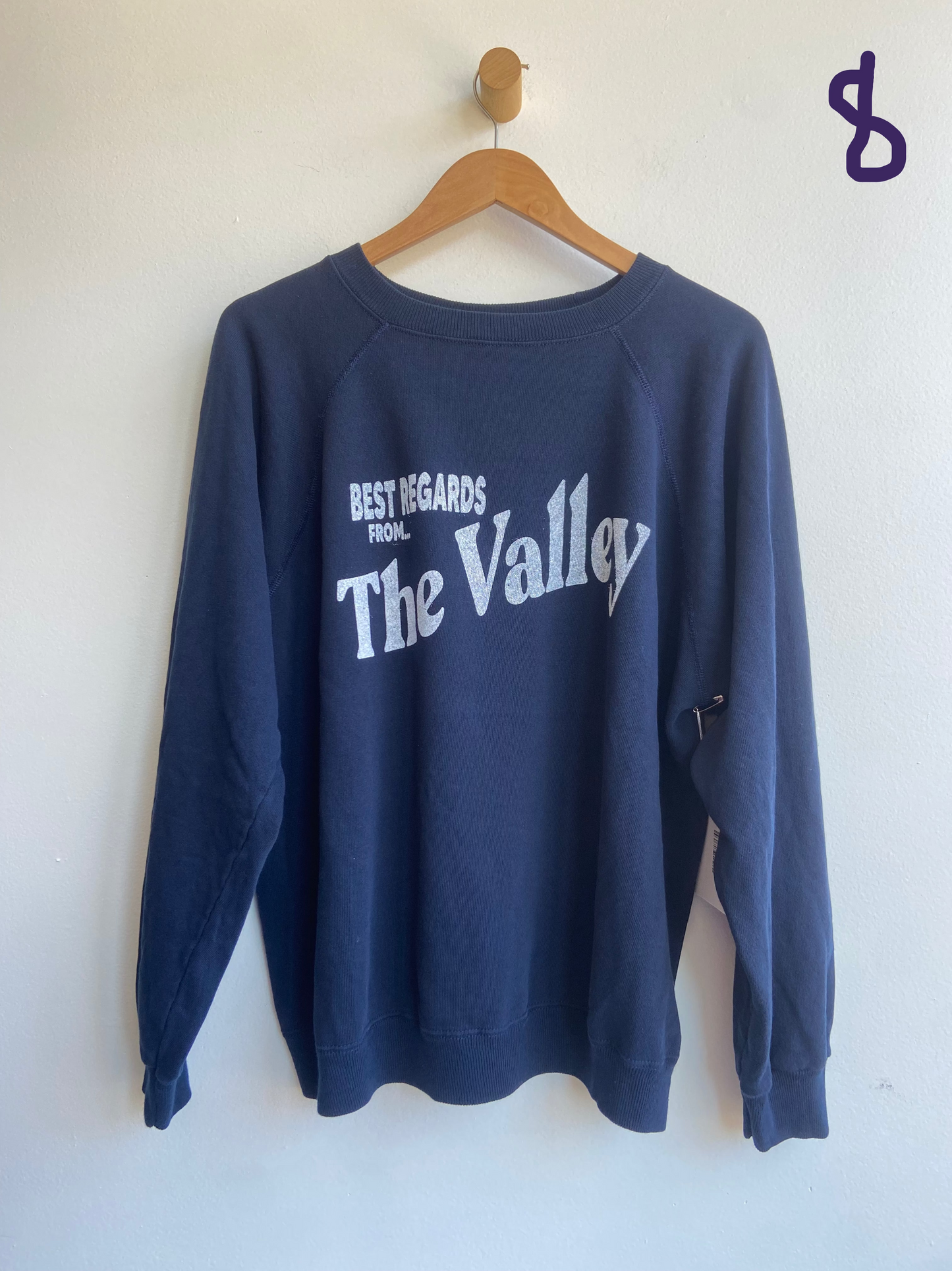 Best Regards from The Valley sweatshirt navy SS 1-3