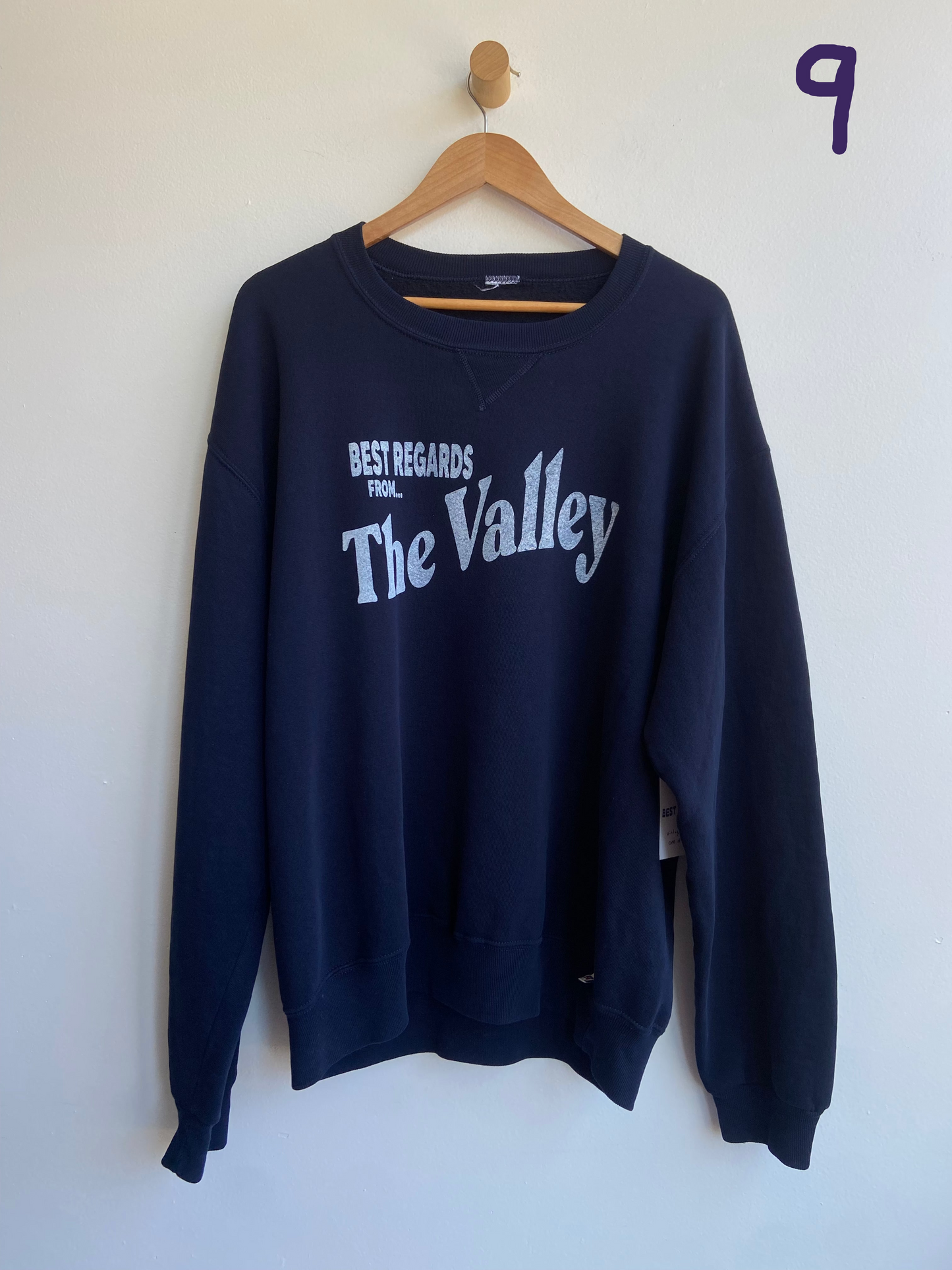 Best Regards from The Valley sweatshirt navy SS 1-3