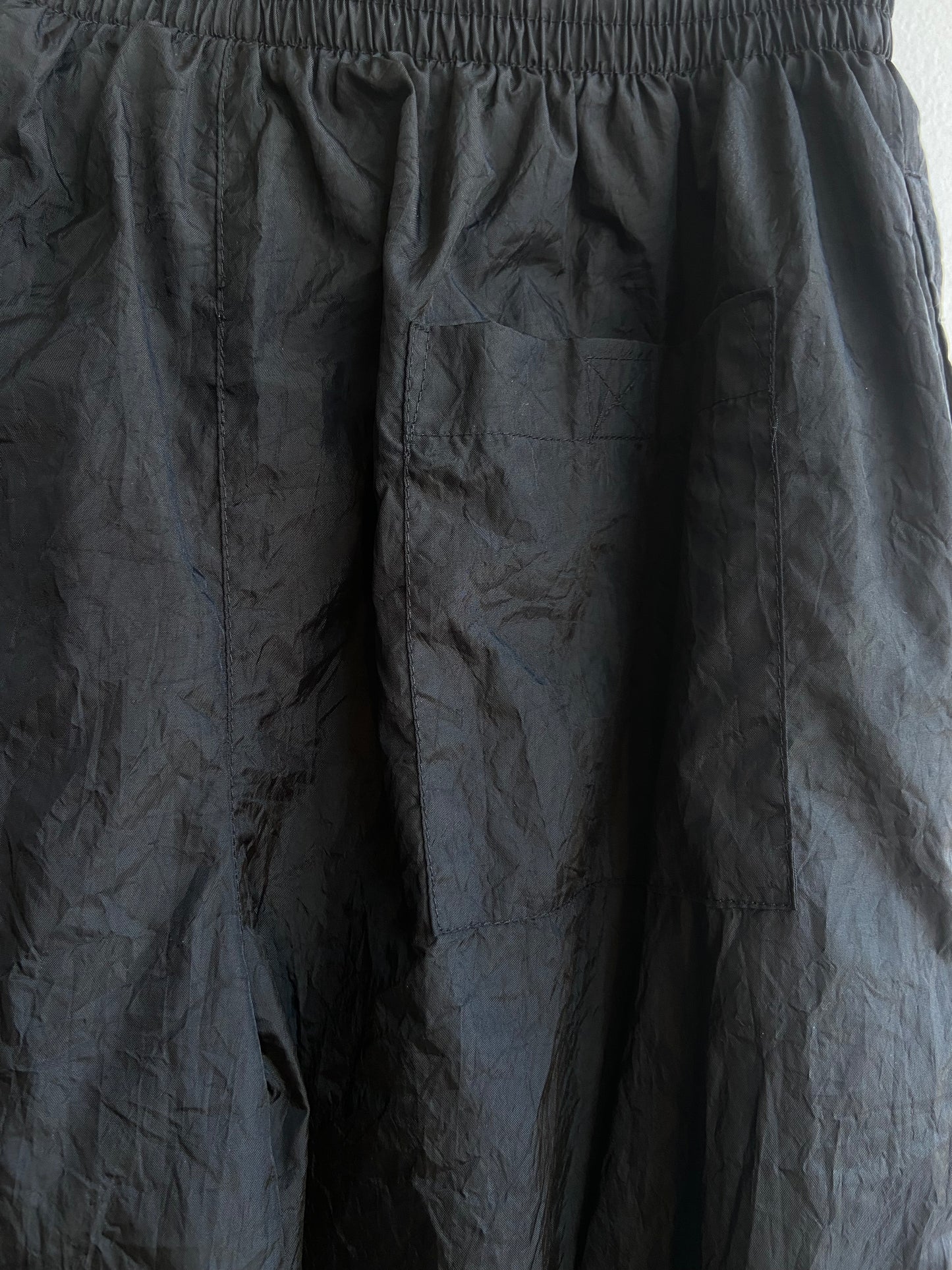 Black USA windbreaker pants SS 1-2