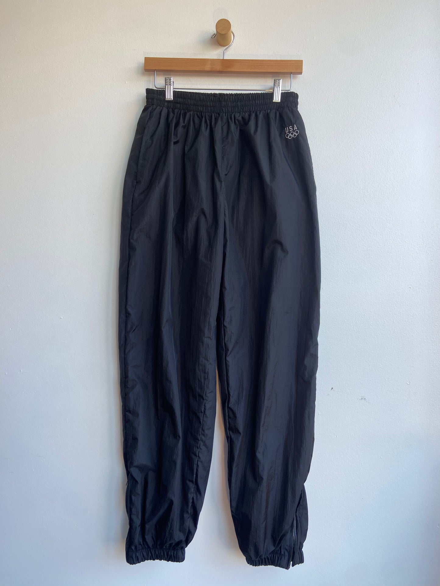 Black USA windbreaker pants SS 1-2