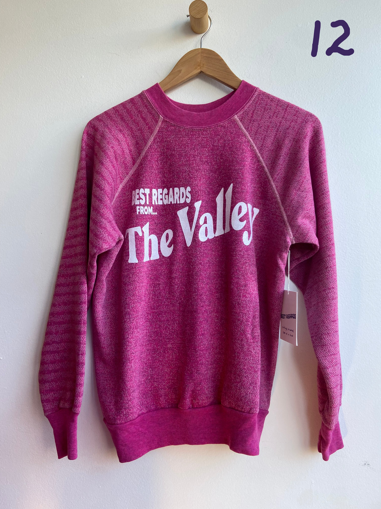 Best Regards from The Valley sweatshirt pink SS 1-3