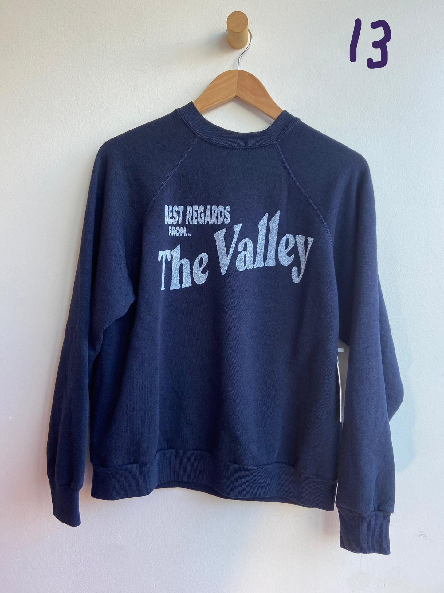 Best Regards from The Valley sweatshirt navy SS 1-3