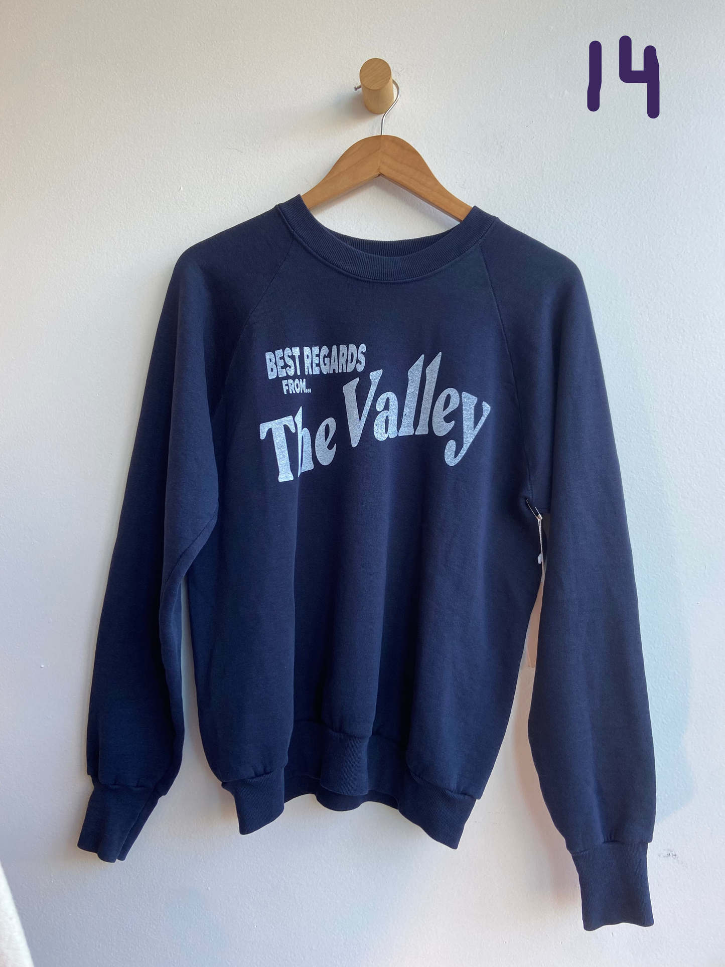 Best Regards from The Valley sweatshirt navy SS 1-3