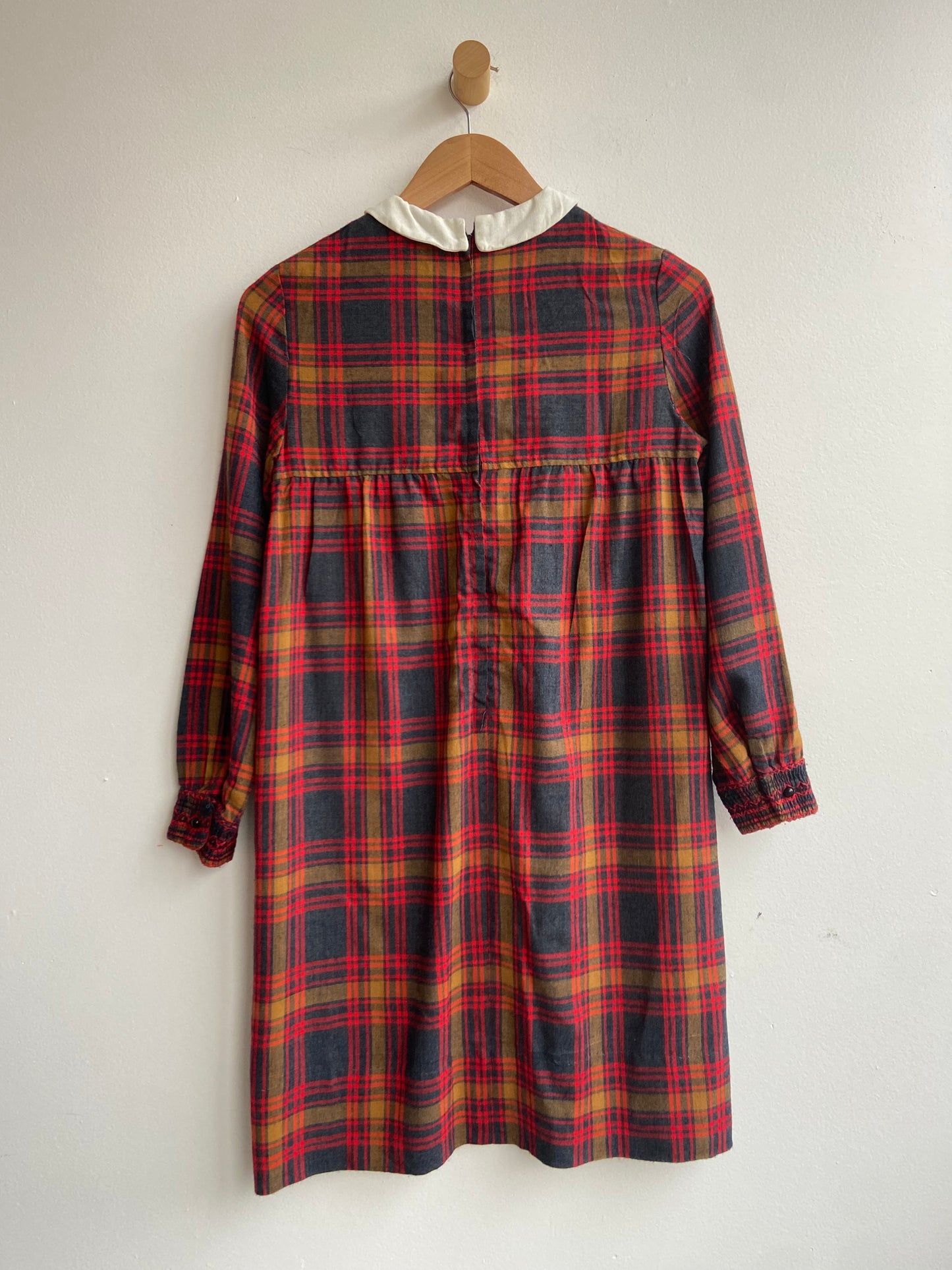 Little. Ones Plaid party dress sz 8-12