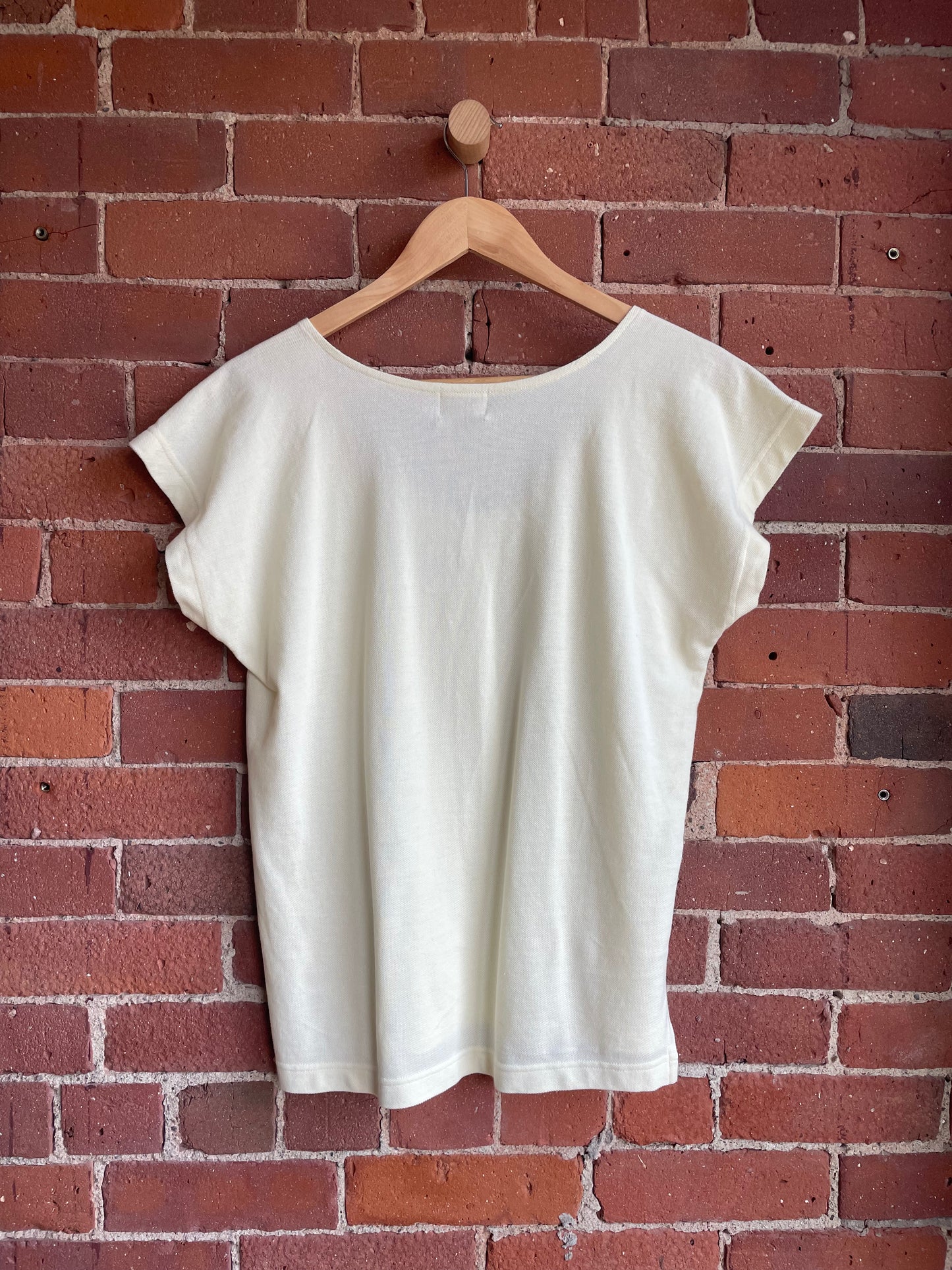 Vintage Banana Republic Pale Yellow Top SS2
