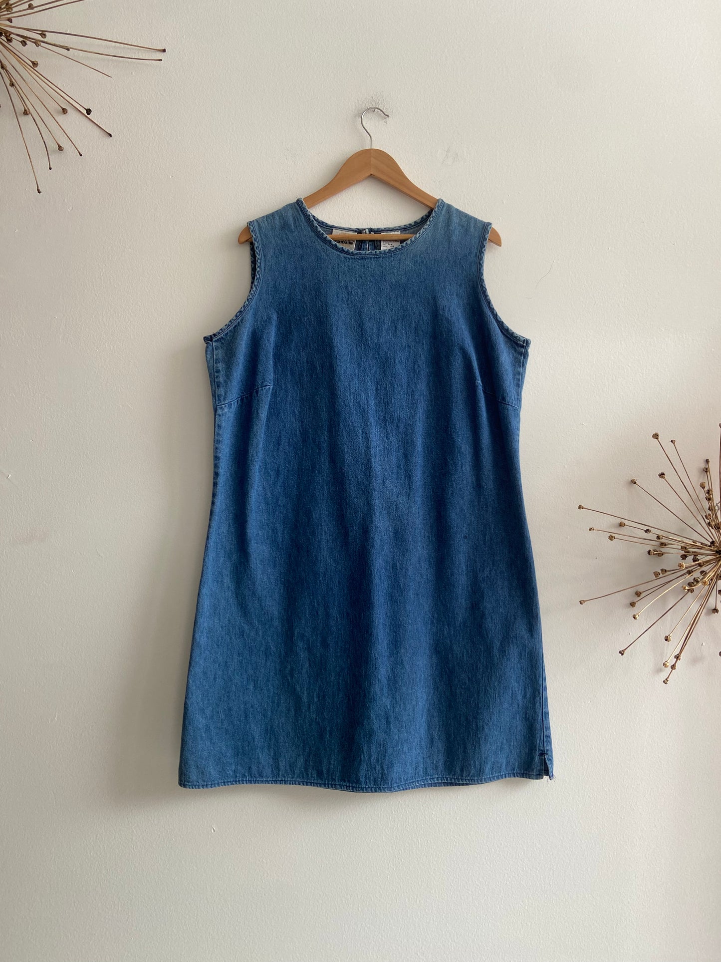 Denim A-Line dress SS 3