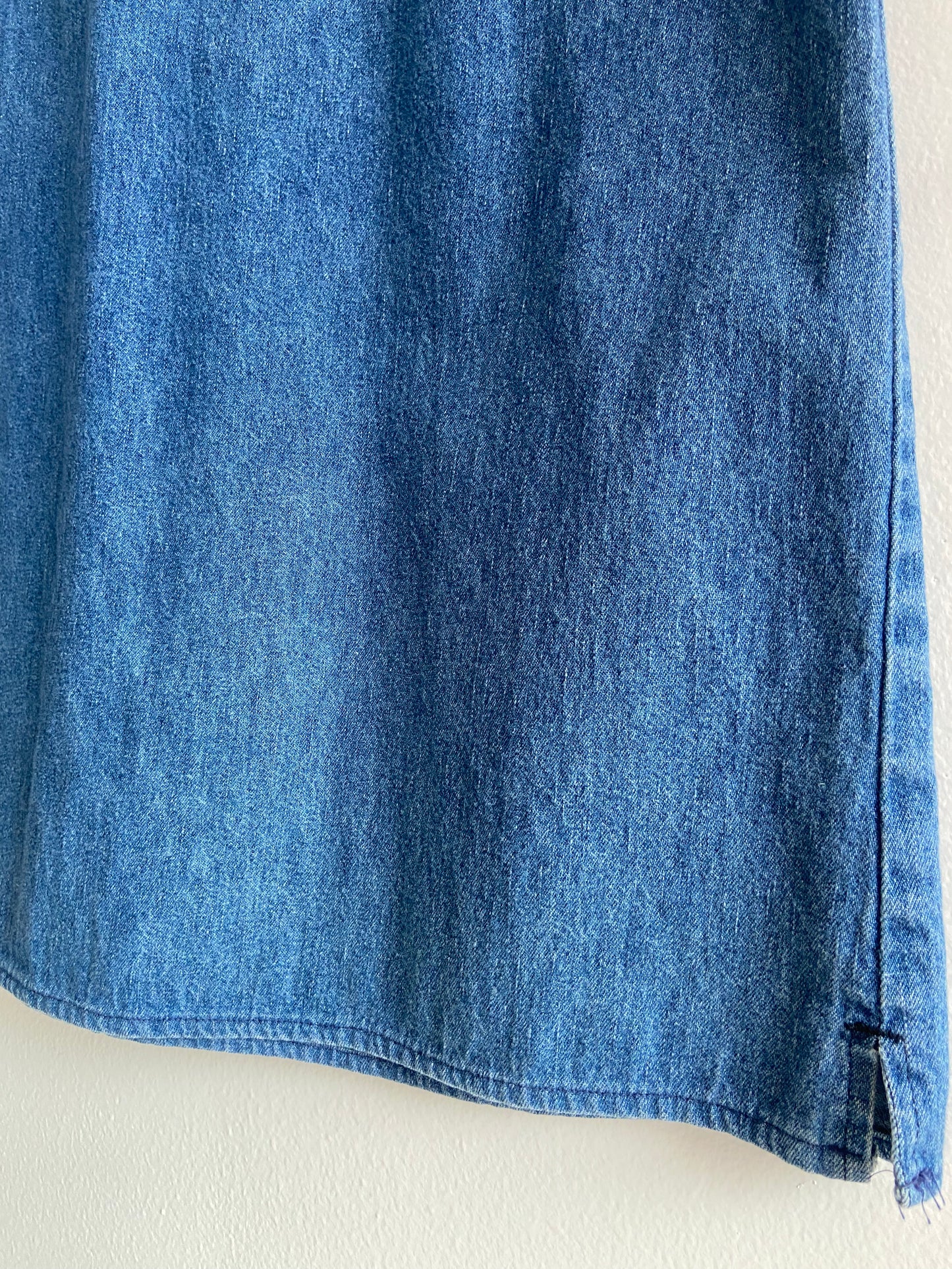 Denim A-Line dress SS 3