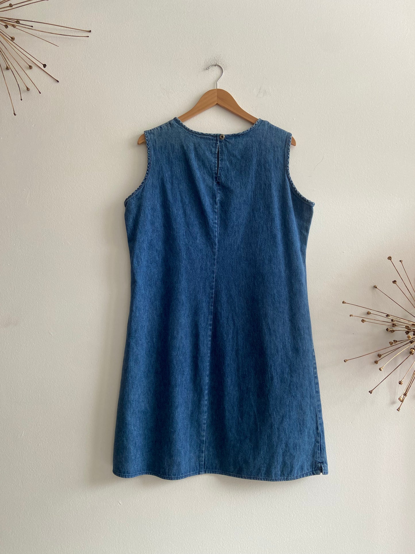 Denim A-Line dress SS 3
