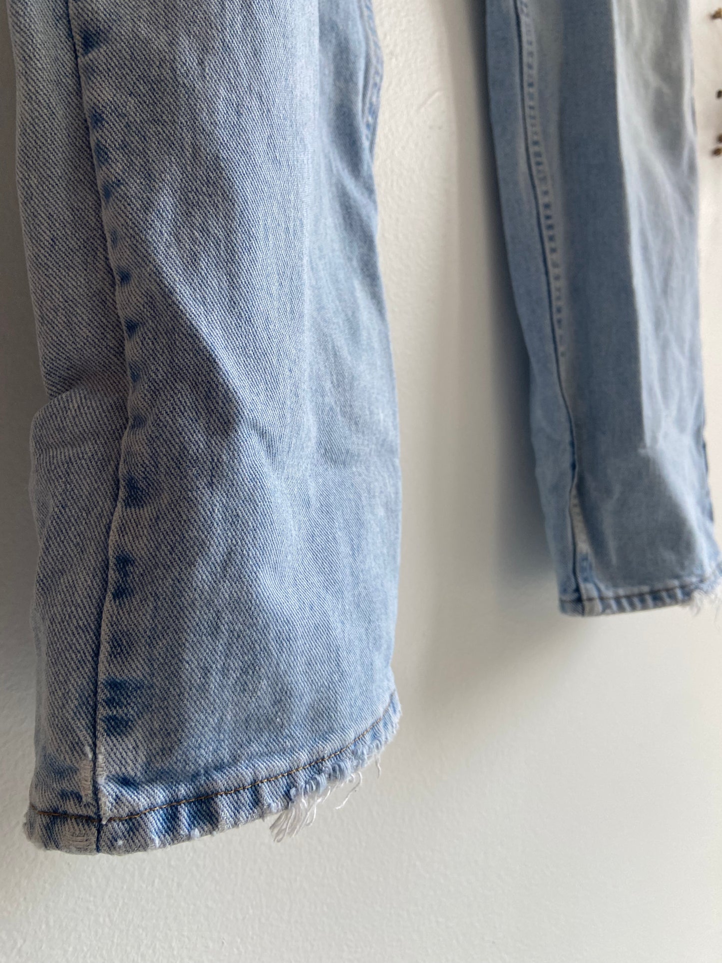 Wrangler light wash denim SS 3