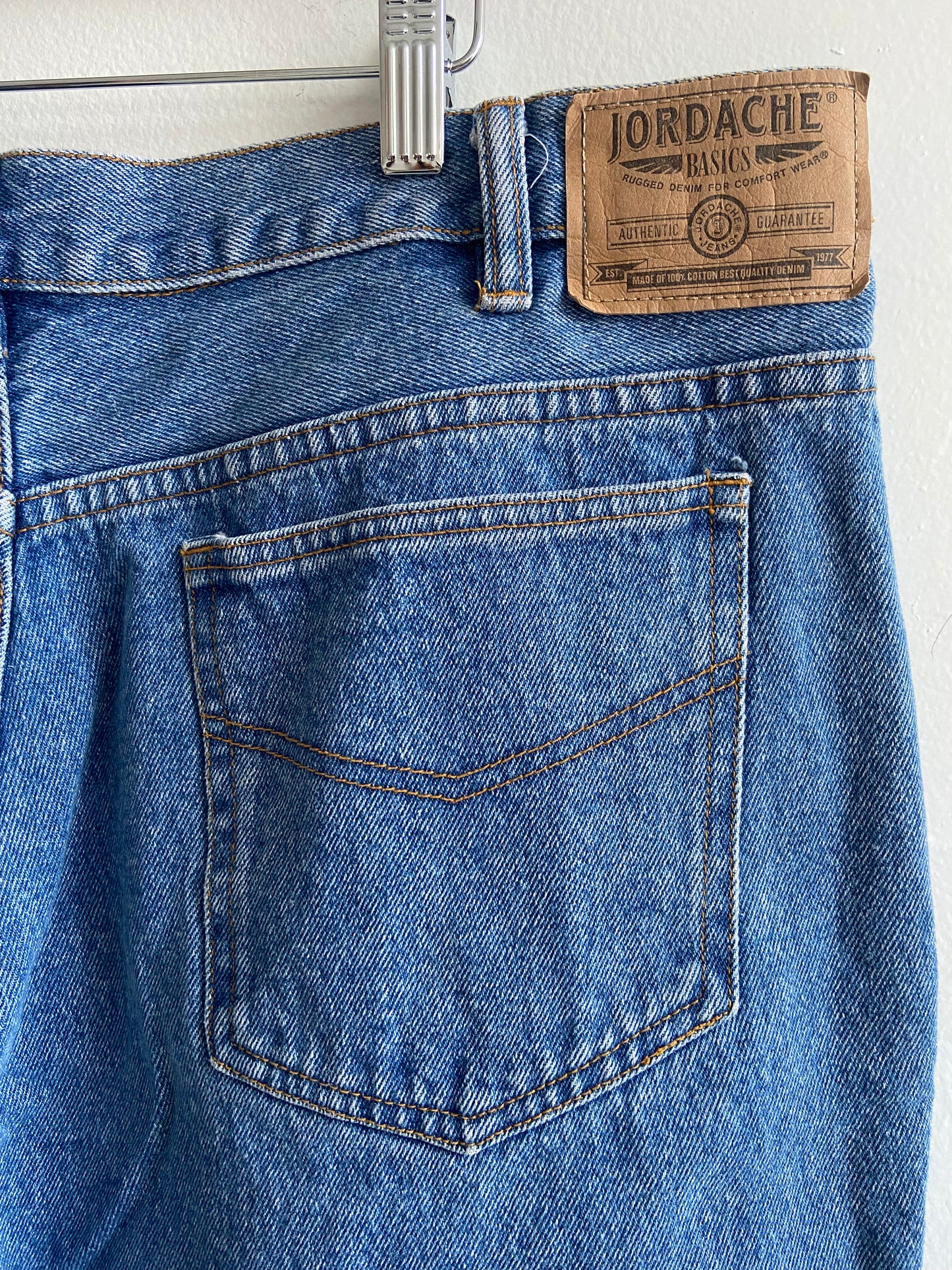 Jordache medium wash denim SS 3