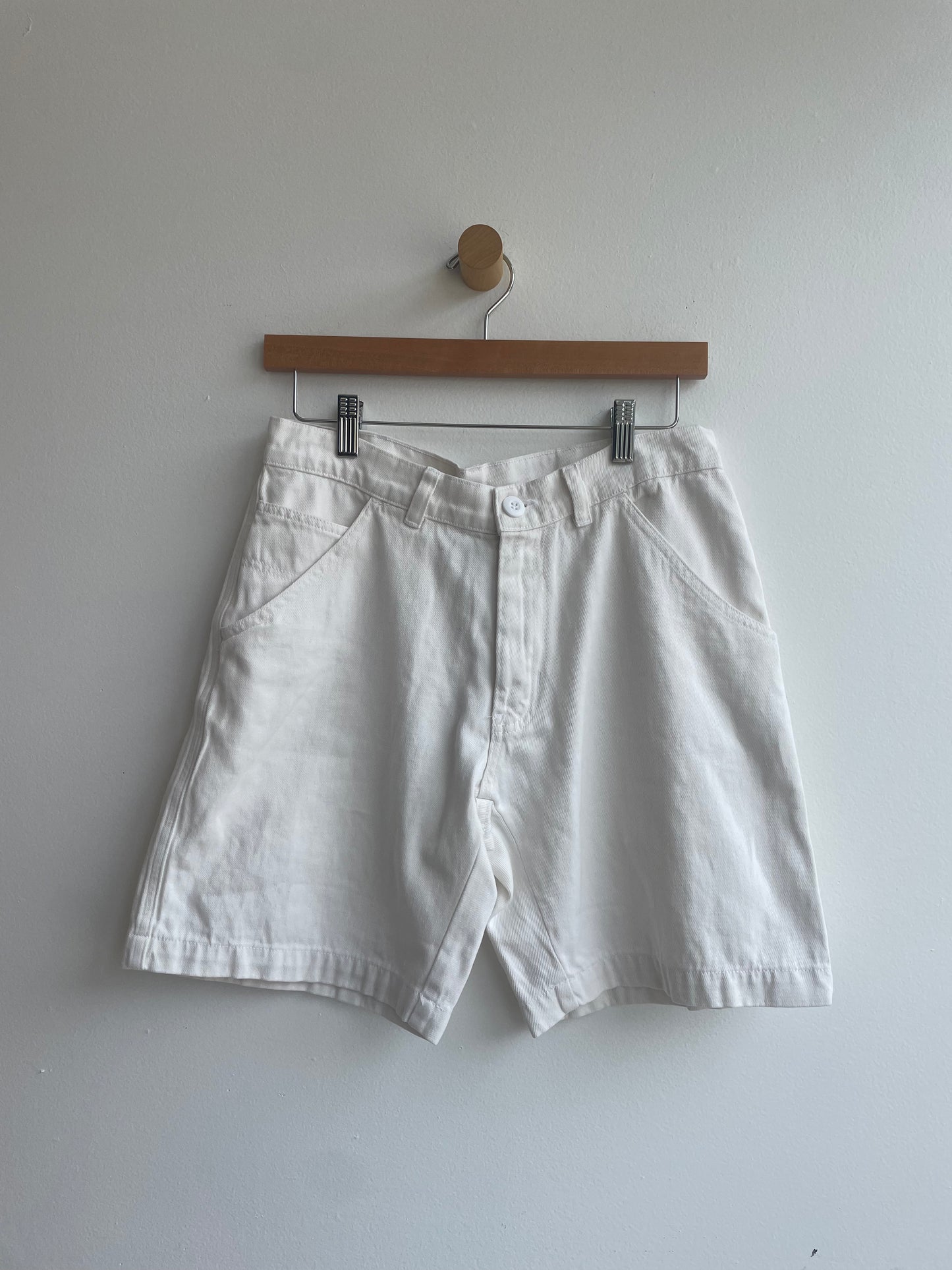 Jungmaven White Denim Shorts SS1-2
