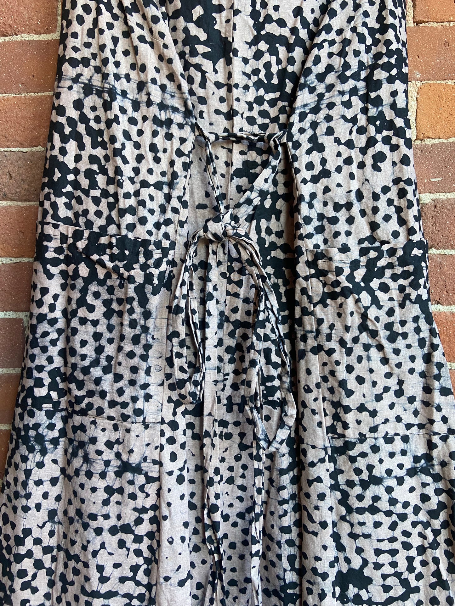 Osei Duro tan/black dress SS 3