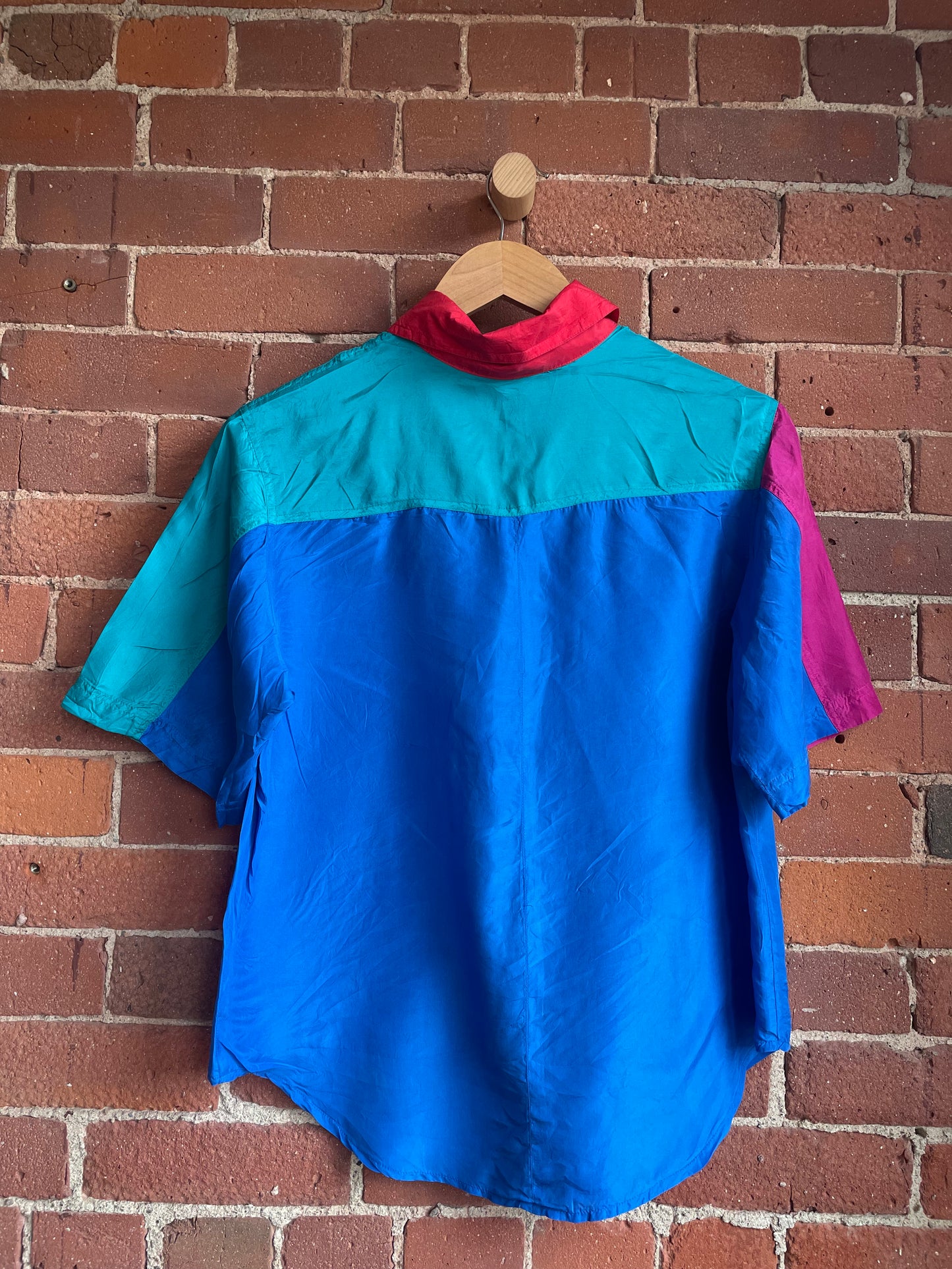 80's Silk Chico Button Down SS1