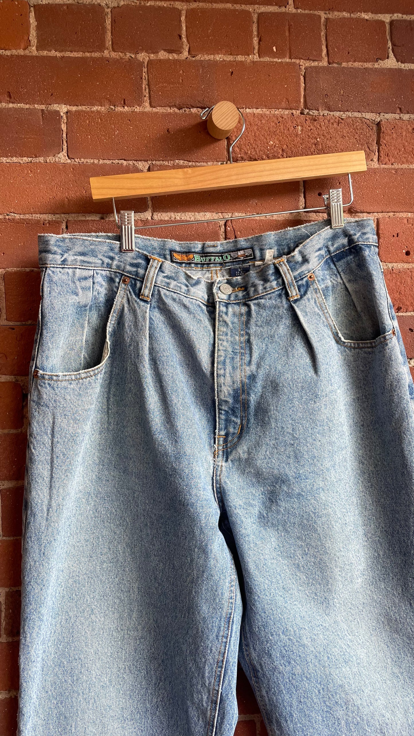 Vintage Buffalo Pleated Jeans SS3