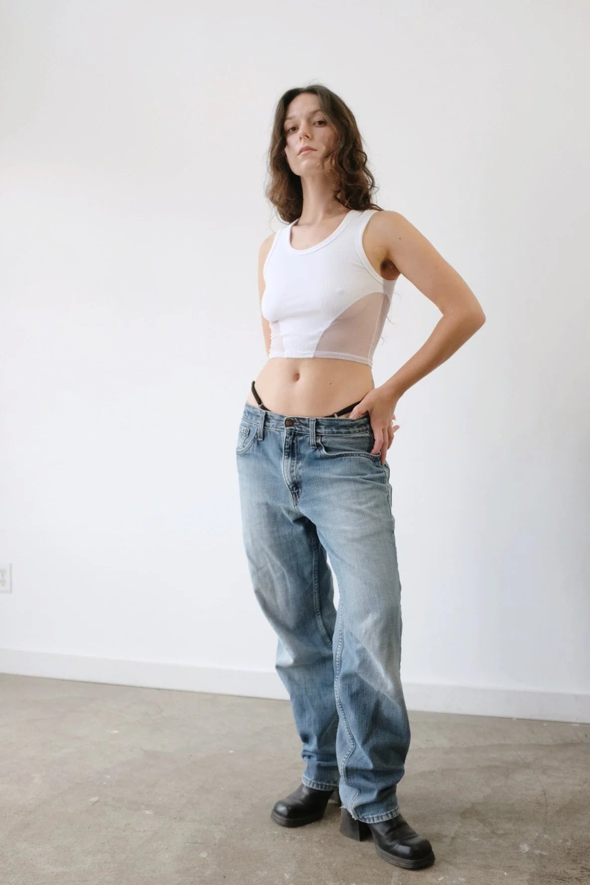 Elyse On Mars Combo Tank no. 2 White SS1-3