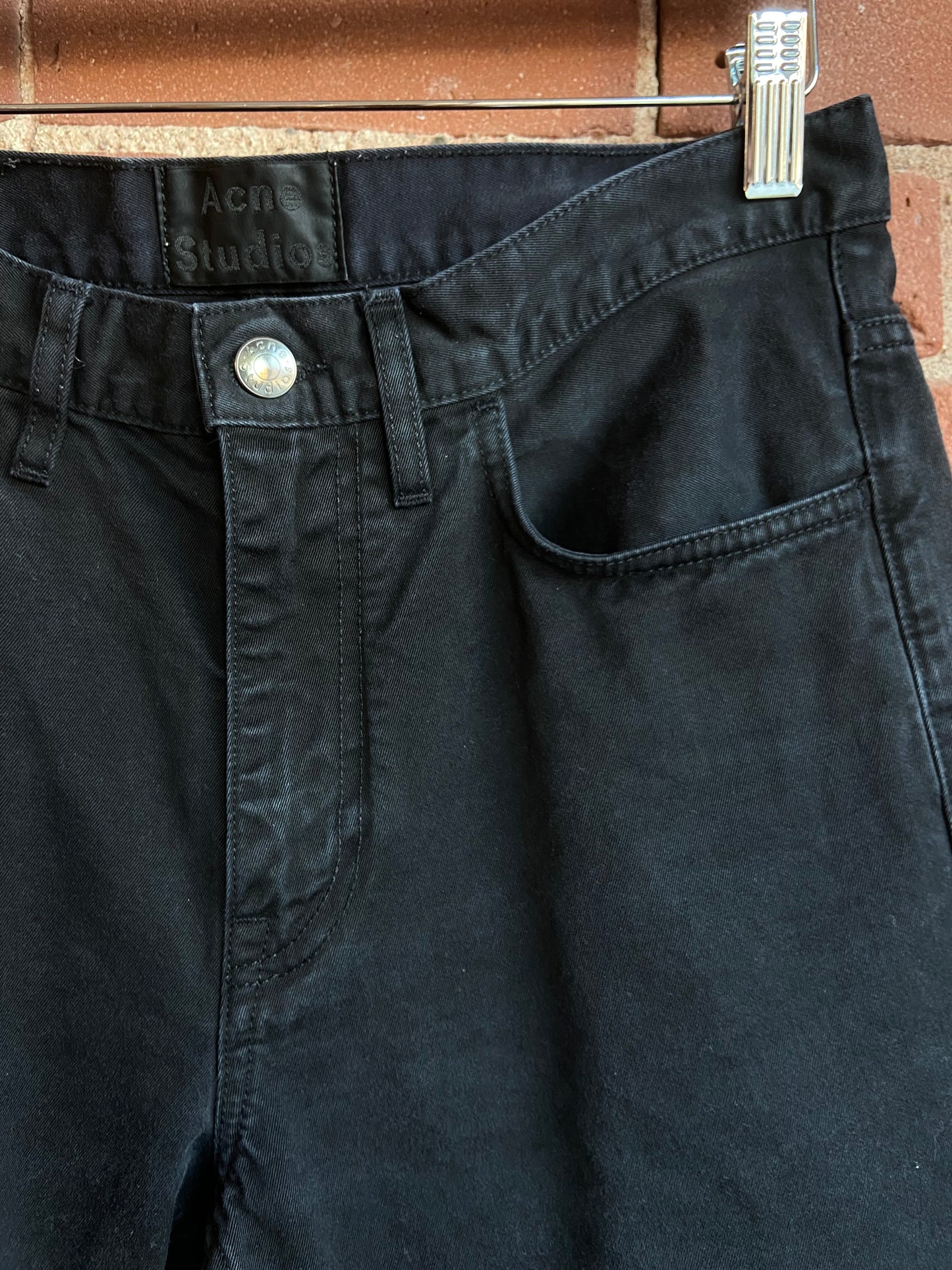 Acne studios black jeans SS 2