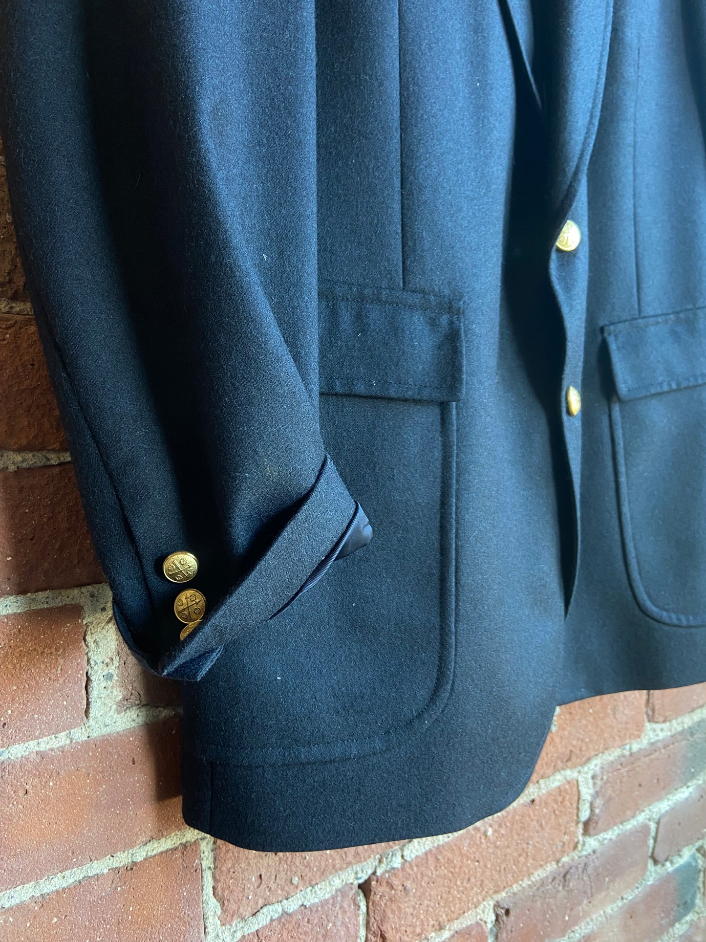 Black wool blazer SS 2 (Now $37)