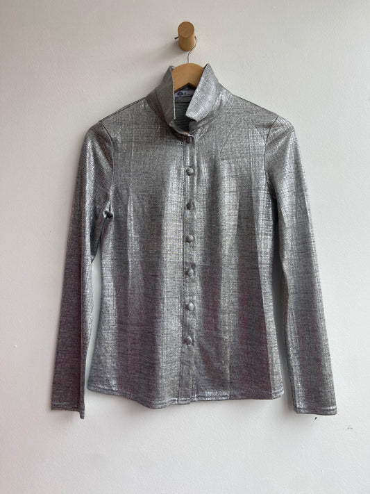 Silver Button-up SS1