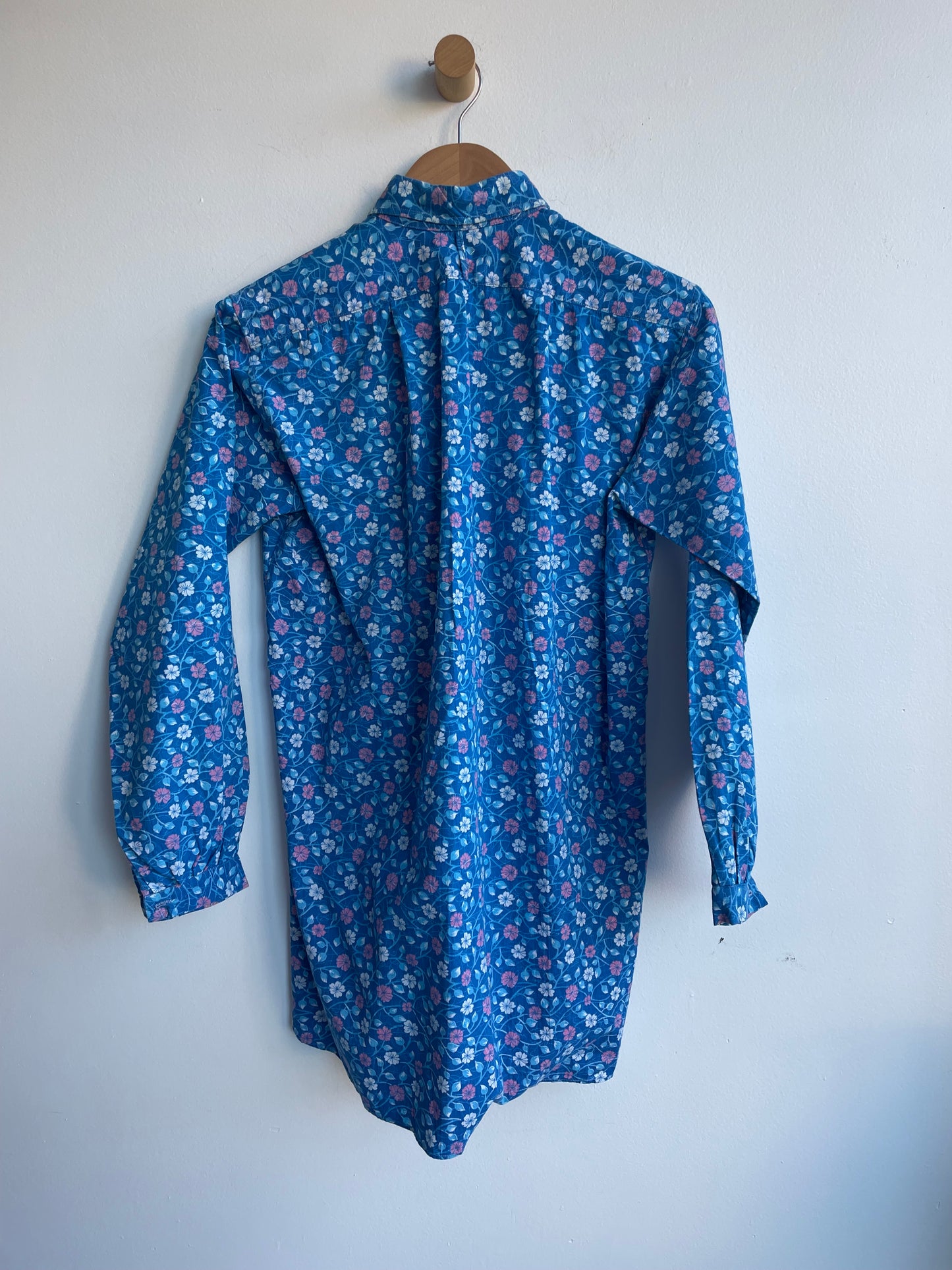 Blue Floral Shirt SS2
