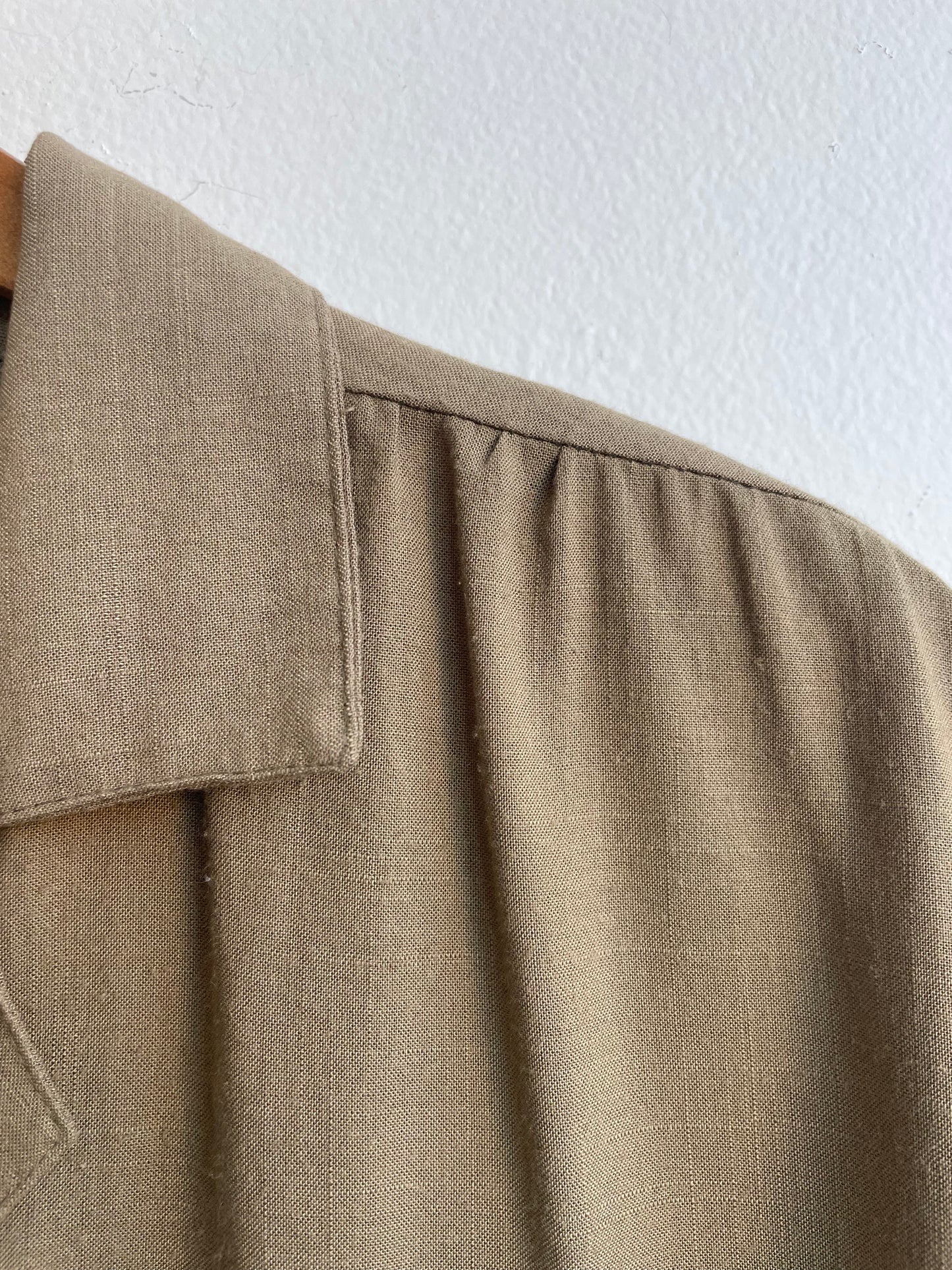Brown Short-Sleeved Shirt SS1-2