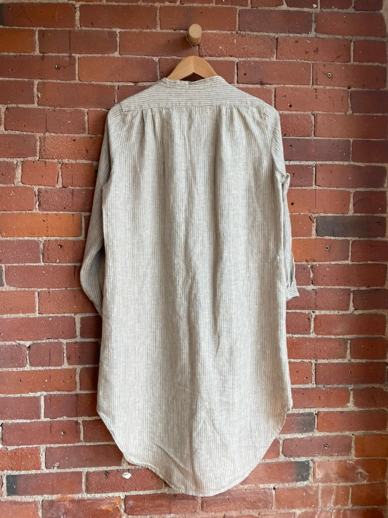 Artemesia Oatmeal Linen Frock SS1-2