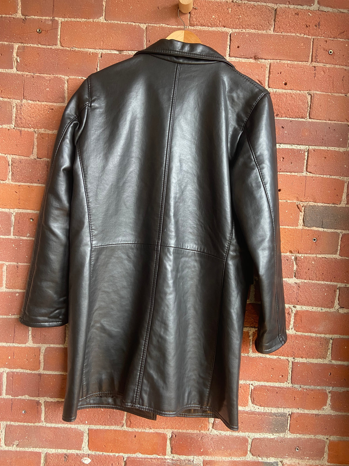 AC Italian long leather jacket SS1
