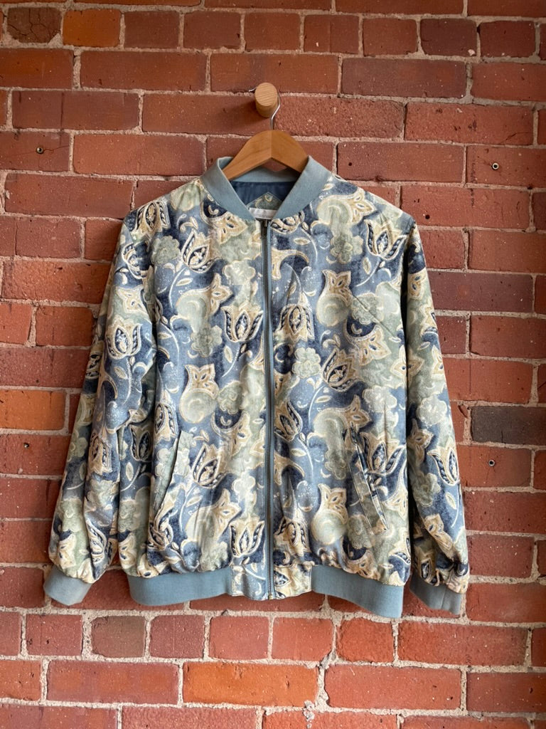 Vintage Silk Bomber SS1-2
